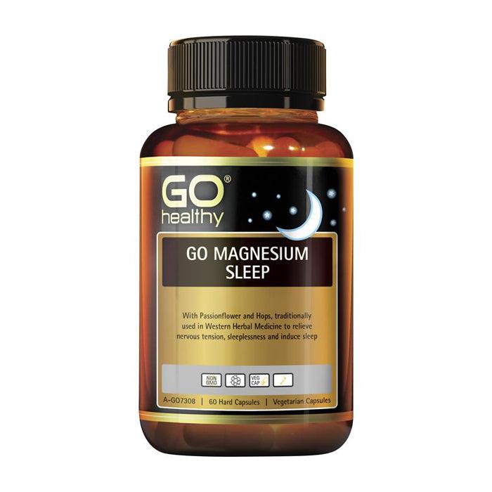 GO Healthy Magnesium Sleep 60 Vege Capsules 122024