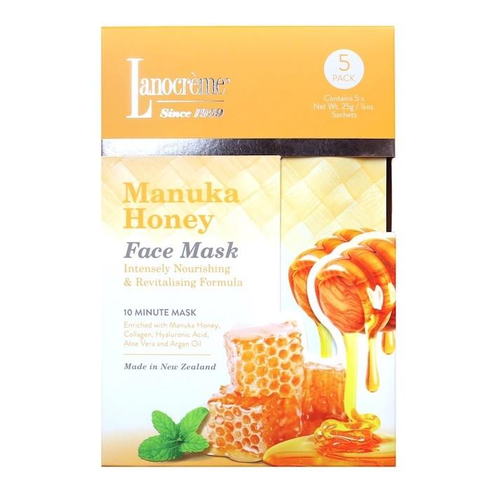Lanocreme Manuka Honey Face Mask 5 Sheets