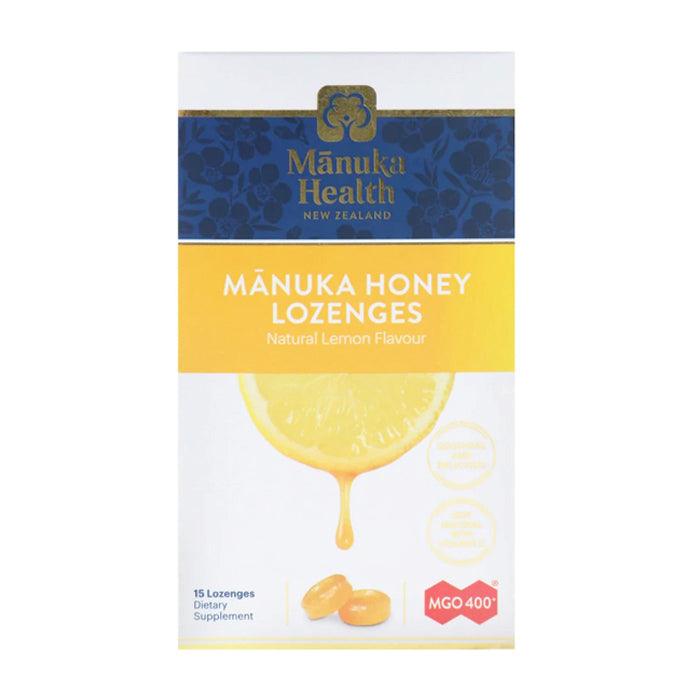 Manuka Health MGO 400+ Honey Lemon Drops 15 Drops 052023