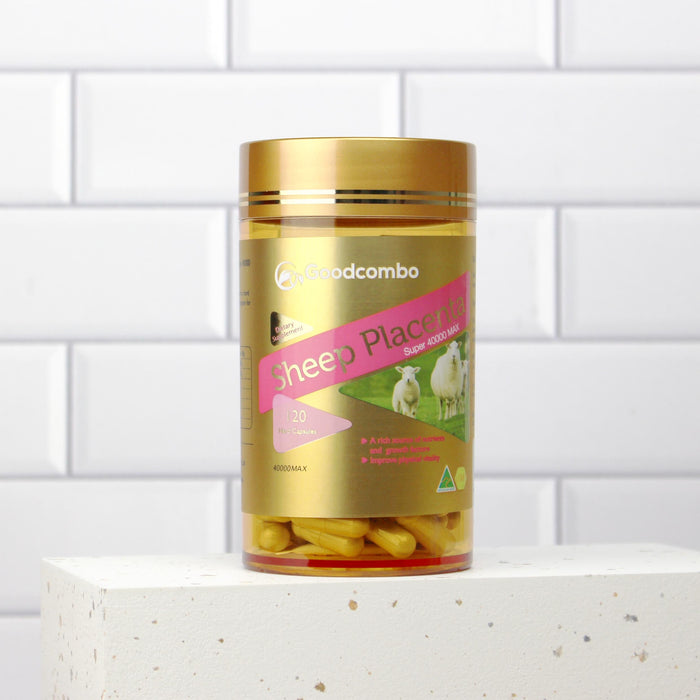 Goodcombo Sheep Placenta Super 40000 MAX 120 Hard Capsules