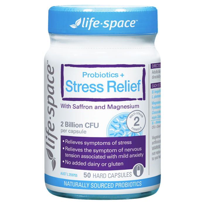 Life Space Probiotics + Stress Relief 50 Caps