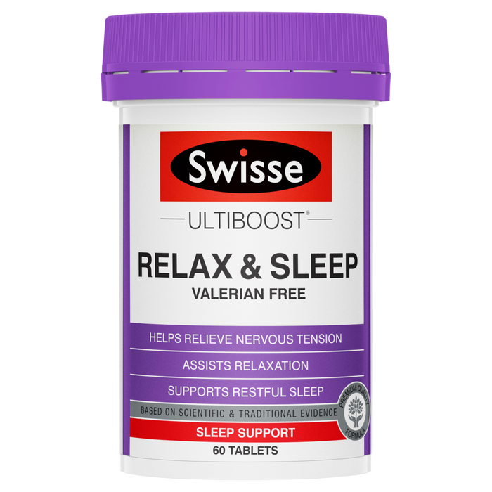Swisse Ultiboost Relax & Sleep 60 Tablets