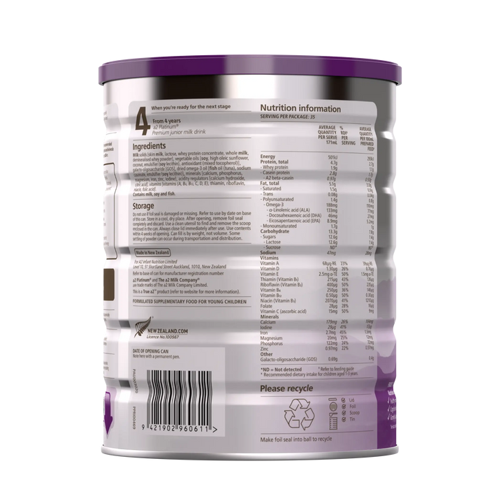 A2 Platinum Stage 3 Formula 900g EXP:10/2025 - XDaySale