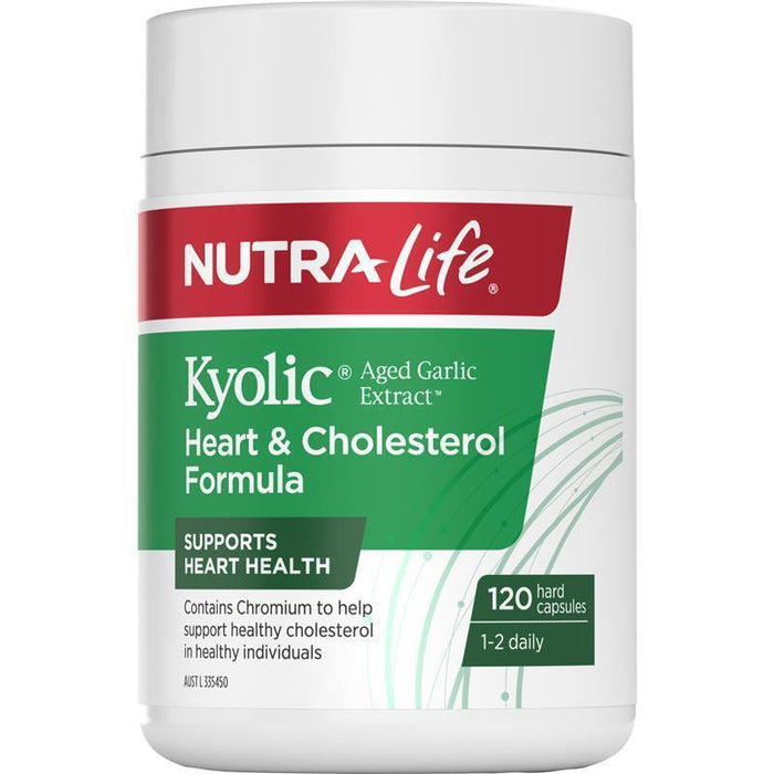NutraLife Kyolic Aged Garlic Extract Heart & Cholesterol Formula