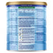 The image is a nutrition feeding guide for a product called "Aptamil Gold Follow-On Formula". The guide provides information on the recommended feeding guidelines and instructions for preparing and using the product.