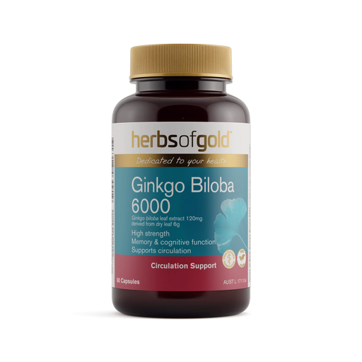 Herbs of Gold Ginkgo Biloba 6000 Herbs of gold