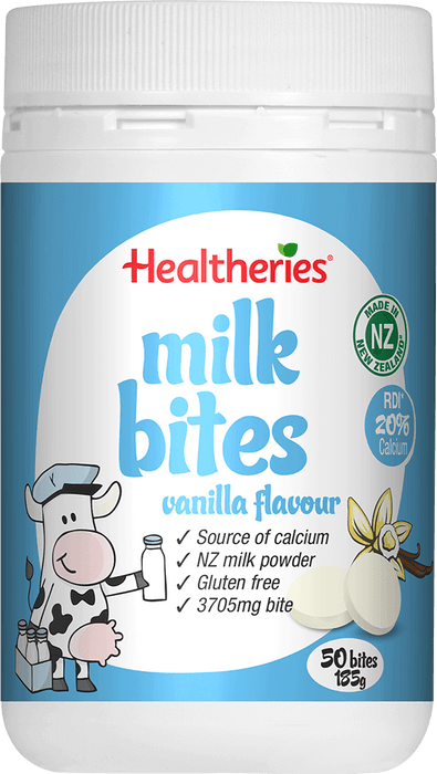 Healtheries Milk Bites Vanilla Flavour 50 Bites