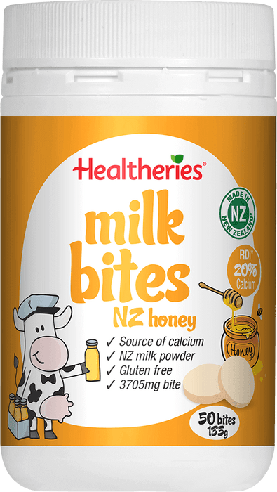 Healtheries Milk Biltes Honey Flavour 50 bites