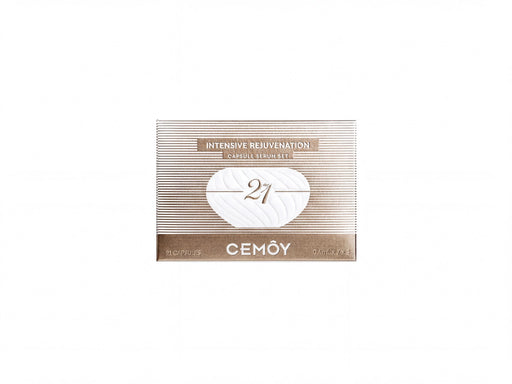 The image is a product label for CEMOY, which is an intensive rejuvenation cream.