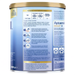 The image is a nutrition label for a toddler's food product, specifically a powdered drink mix. The label provides information about the product, including the serving size, nutritional content, and storage instructions.