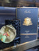 Cote Noire - Herringbone Candle With Scarf - Black & Gold - Red bee Lid - HCG02 Cote Noire