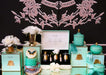 Cote Noire Grand Tiffany Blue & Gold Art Deco Candle - GML45005 Cote Noire