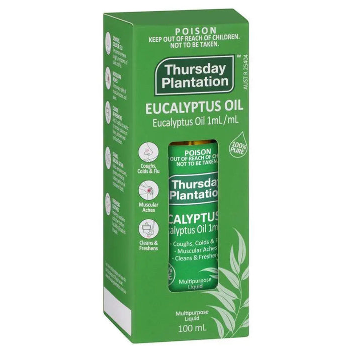 Thursday Plantation Eucalyptus Oil 100% 100ml Thursday Plantation