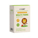 The image is a box containing a product called "MULTI FIBRE" that is a dietary supplement for supporting digestive health.