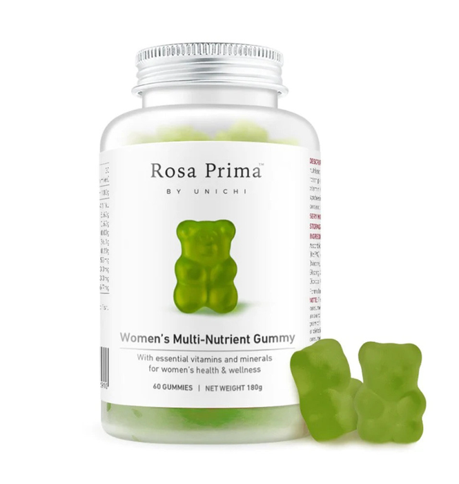 Unichi Rosa Prima Women's Multi-Nutrient Gummy 60s