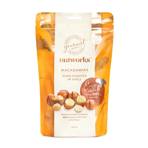 Nutworks Macadamia Oven Roasted in Shell