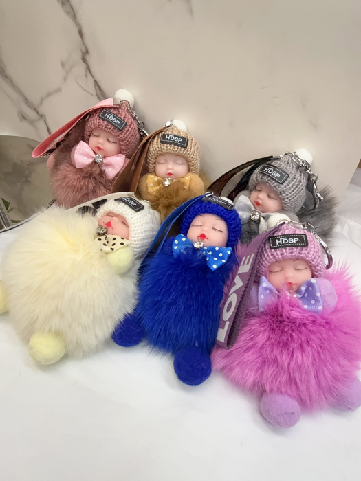 Eye Doll-plush dolls- Hat + closed eyes-T0002