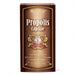 a brown and gold box containing a product called "Premium Propolis Capsule".