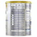 The image is a can of baby formula with nutritional information and instructions for preparing the baby's feed.