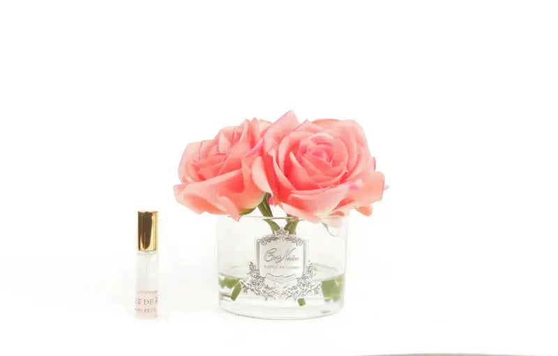 Cote Noire Perfumed Natural Touch 5 Roses - Clear - White Peach - GMR65 Cote Noire