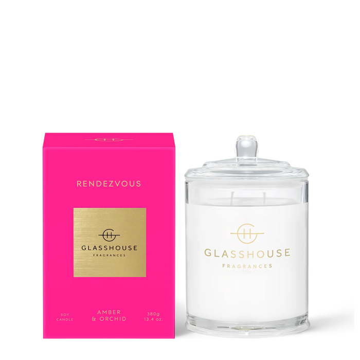 Glasshouse Fragrances Rendezvous 380g Candle Glasshouse