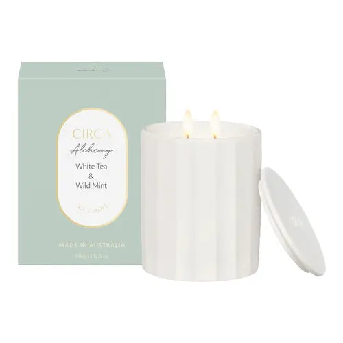 Circa Home White Tea & Wild Mint Candle 350g Circa