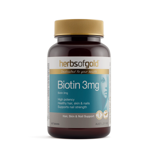 Herbs of Gold Biotin 3mg Herbs of gold