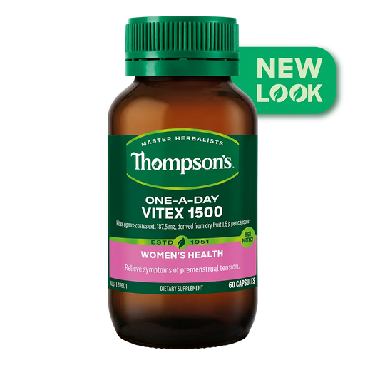Thompsons One-A-Day Vitex 1500mg 60 Capsules XDaySale