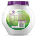 a bottle of organic premium full cream instant milk powder with a purple cap.