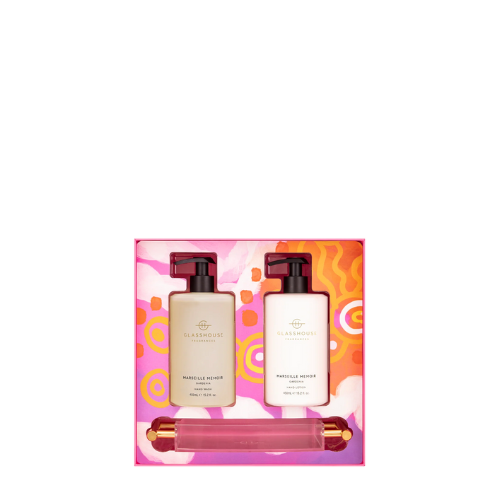Glasshouse Marseille Memoir Hand Care Duo with Tray-Mother's Day Limited Edition