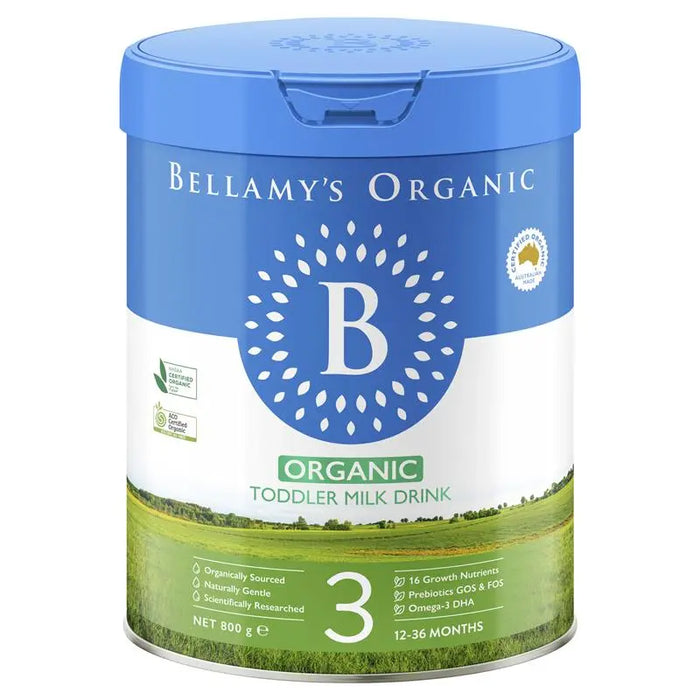 Bellamy's Organic Toddler Milk Drink Step 3 800g