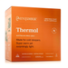 The image is a box containing a product called "Thermal" from the brand "MINJUMBUK". The box is orange and has text and logos on it.