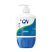 A bottle of QV Cream for sensitive skin, containing 500g.