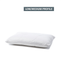 A single pillow with a low/medium profile design, featuring a white, quilted pattern.