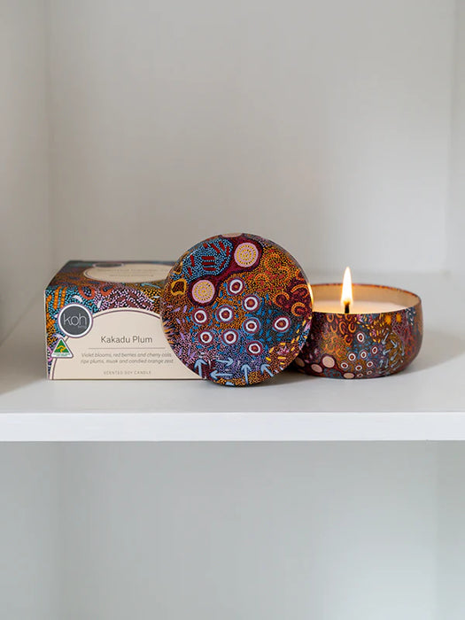 Koh Living Aboriginal Scented Kakadu Plum Candle Ti 170g