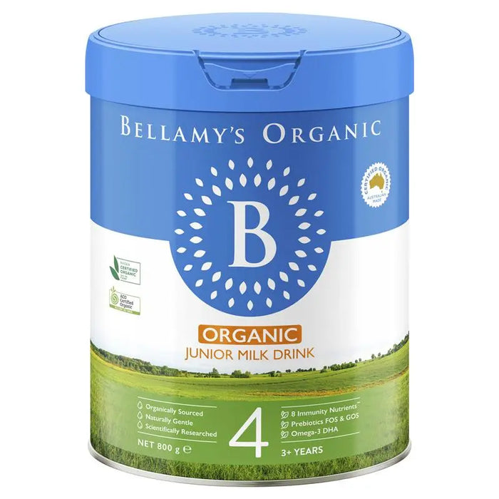 Bellamy's Organic Step 4 Junior Milk Drink 3+ Years 800g