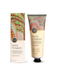 two bottles of Koh Native Frangipani hand cream, one standing upright and the other lying down.