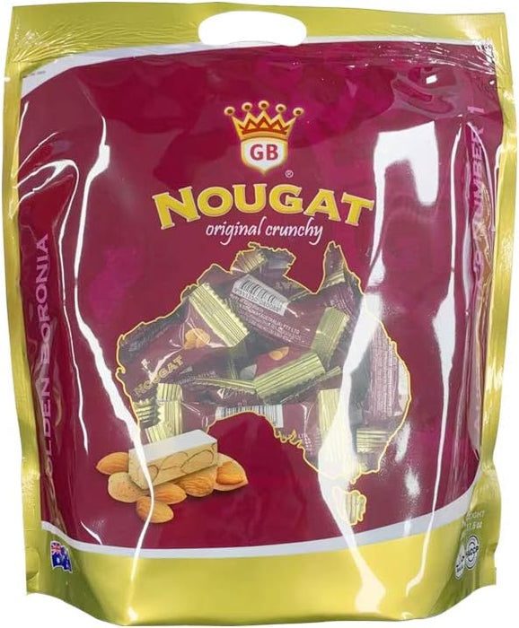 Golden Boronia Crunchy Nougat 500g