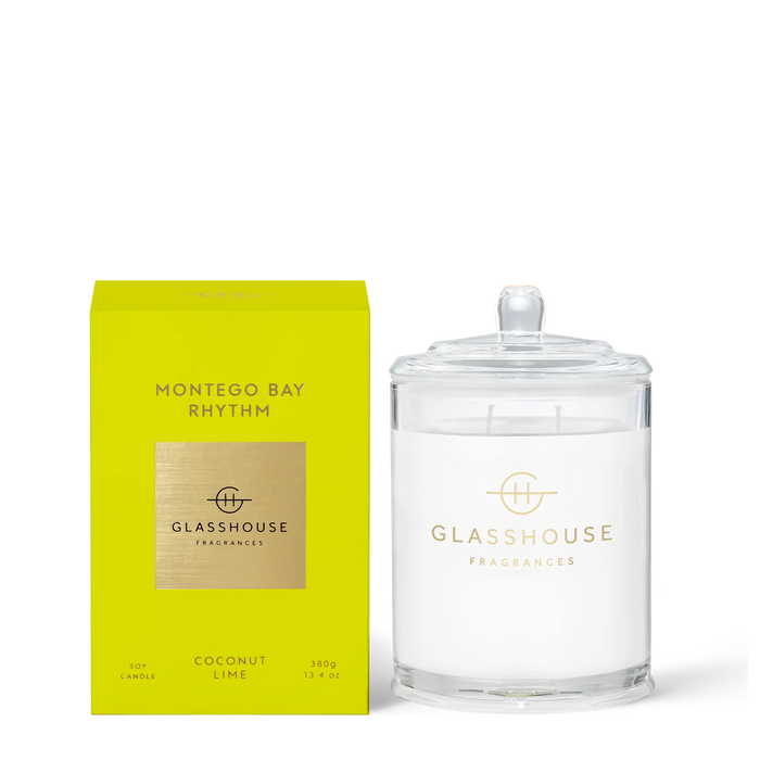 Glasshouse Fragrances Montego Bay Rhythm 380g Candle Glasshouse