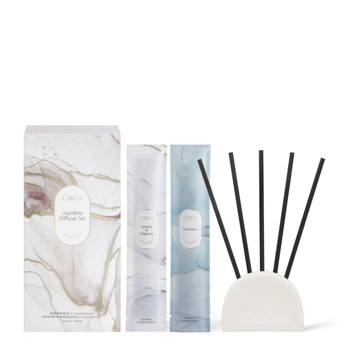 Circa Liquidless Diffuser Duo Oceanique and Jasmine & Magnolia Circa