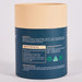 a cylindrical container with text and ingredients listed on it, indicating that it is a product of Australia.