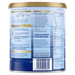 The image is a nutritional supplement can with a label that provides information about the product, including its ingredients, serving size, and storage instructions.