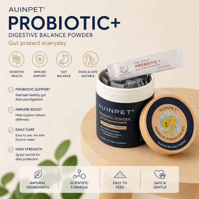 Auinpet PROBIOTIC POWDER For Pets - Digestive Balance Powder