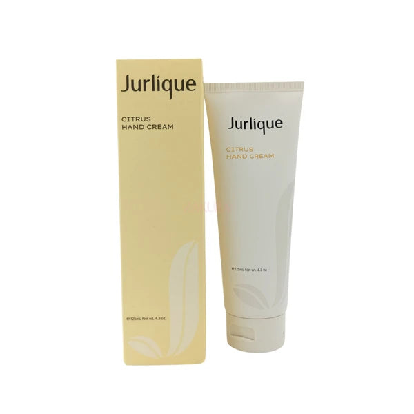 a bottle of Jurlique Citrus Hand Cream and its packaging.