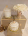 Cote Noire Art Deco Candle - Cream & Gold - Blonde Vanilla - GML45015 Cote Noire