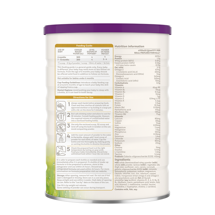 a2 Gentle Gold® Premium follow-on formula XDaySale