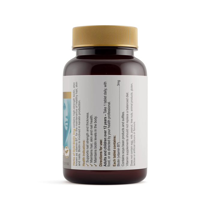 Herbs of Gold Biotin 3mg Herbs of gold