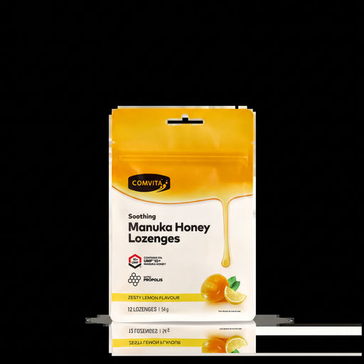 a package of Manuka Honey Lozenges.