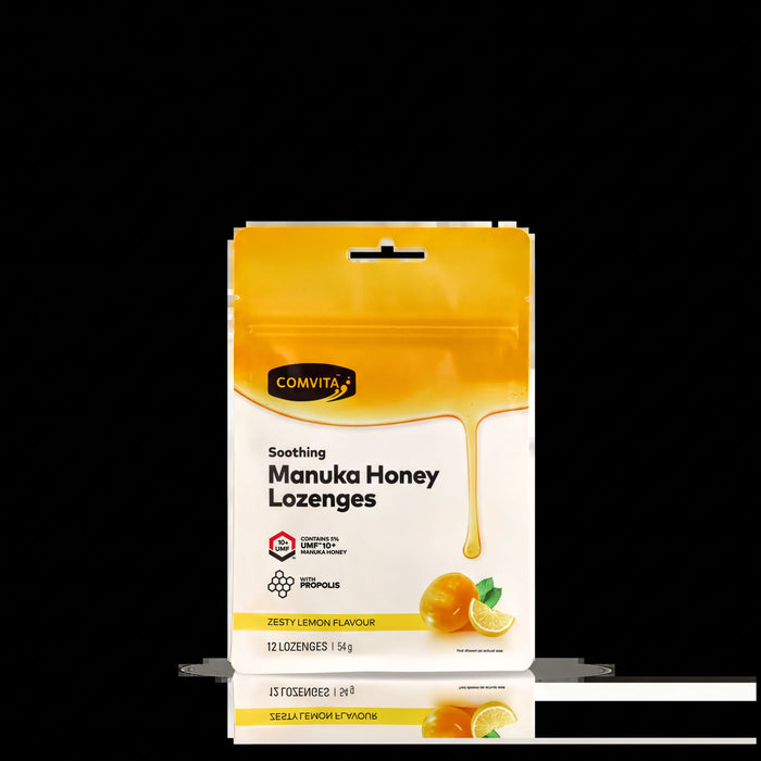 a package of Manuka Honey Lozenges.