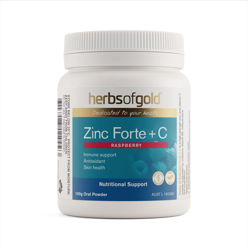 Herbs of Gold Zinc Forte + C Herbs of gold